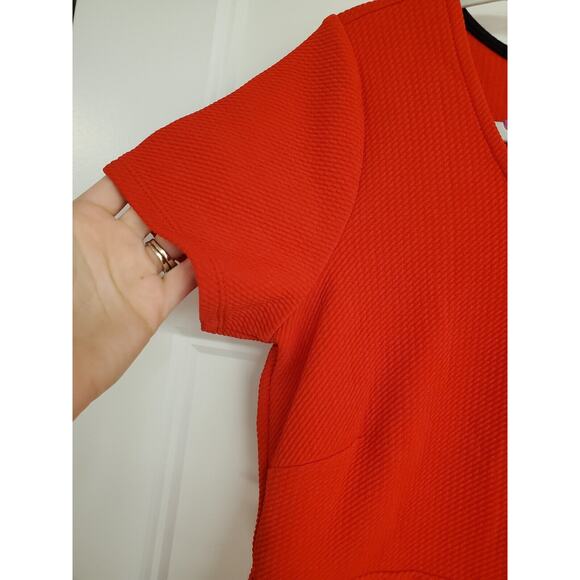 Women's Motherhood Maternity Short Sleeve Peplum Maternity Top | Size Small - Picture 3 of 8